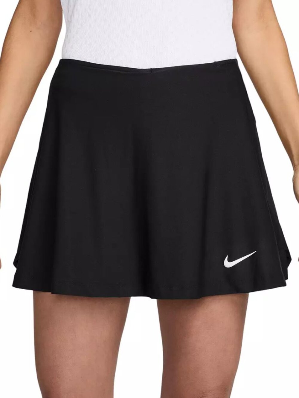 Nike Women's 15" Dri-FIT Mid-Rise Flouncy Golf Skort Black Size S Tennis NWT